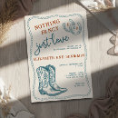 Search for rustic teal wedding invitations Nothing fancy just love