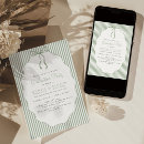 Search for green and white graduation invitations Trendy