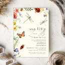 Search for insect baby shower invitations A little love bug