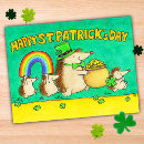 Search for patricks horizontal postcards Cartoon