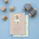 Search for green baby boy shower invitations Teddy bear