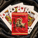Search for lunar new year playing cards Elegant
