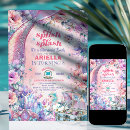 Search for mermaid tail invitations Glitter
