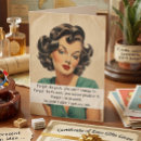 Search for retro woman birthday cards Funny