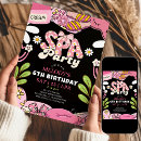 Search for manicure pedicure birthday invitations Pamper