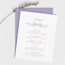Search for lavender 4x5 invitations Victorian