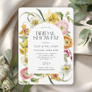 Search for colorful bridal shower invitations Elegant