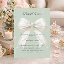 Search for sage bridal shower invitations Bride