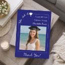 Search for blue graduation thank you cards Modern