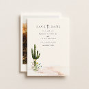 Search for desert wedding save the dates Western