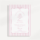 Search for bows 4x6 invitations Pink