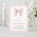 Search for pattern bridal shower invitations Watercolor