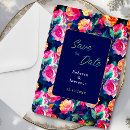 Search for teal blue save the dates Roses