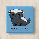 Search for badger badges Cute