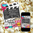 Search for cinema ticket invitations Hollywood
