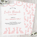 Search for easter egg hunt seasonal invitations Rabbit