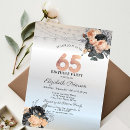 Search for orange silver invitations Floral