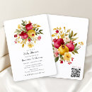 Search for pomegranate cards invites Bohemian