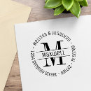 Search for circular rubber stamps Stylish