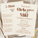 Search for slumber hen party invitations Bride