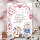 Search for spring tea party invitations Mother to be