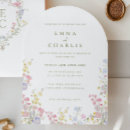 Search for rustic country floral invitations Spring summer fall