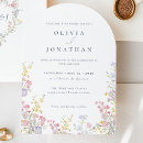 Search for country chic wedding invitations Wild flower