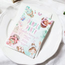 Search for pamper party invitations Girls