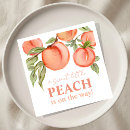 Search for sweet as a peach napkins Girl