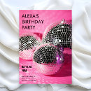 Search for night club birthday invitations Disco