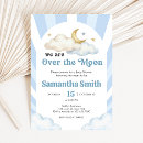 Search for we are over the moon invitations Clouds