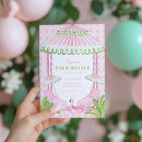 Search for flamingo hen party invitations Itinerary