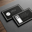 Search for universal business cards Modern