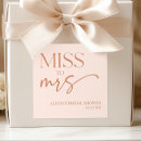 Search for miss to mrs stickers Bride to be