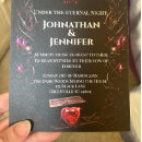 Search for dark romance invitations Roses