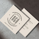 Search for logo business cards Minimal