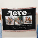 Search for sentimental blankets We love you