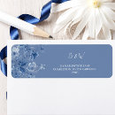 Search for toile return address labels Dusty blue