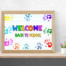 Search for back to school classroom posters Rainbow colours
