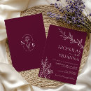 Search for cream burgundy wedding invitations Floral