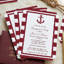 Search for nautical engagement party invitations Elegant