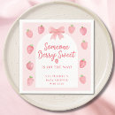 Search for strawberry napkins Pink