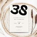 Search for 38th invitations Stylish