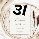 Search for 31st birthday invitations Celebration