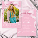 Search for pink graduation invitations Graduate
