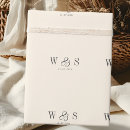 Search for initials wrapping paper Elegant