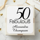 Search for 50th birthday party stickers Modern bold