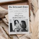 Search for unique invitations Black and white