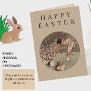 Search for vintage style easter cards Rabbit