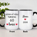 Search for turning 60 mugs Sixty